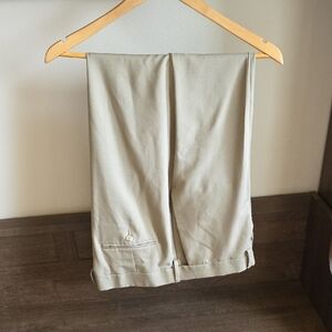 Haggar Men's Khaki Dress Chinos